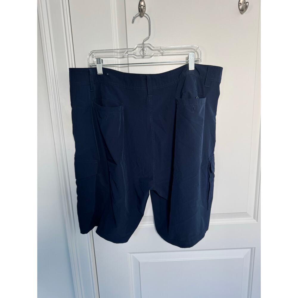 Go Barefoot Mens Cargo Shorts Navy Hawaii Hiking Size 40 - Picture 4 of 4